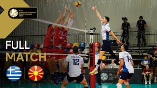 Full Match | Greece vs. North Macedonia - CEV Volleyball European Golden League 2025 | Men
