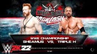 WWE 2K14 Sheamus vs Triple H WWE Championship WrestleMania 21 2013