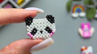 How to make a beaded panda (RAW)