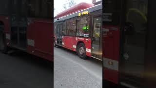 Red Bus #stockholm #sweden #bus #youtubeshorts #shortvideo