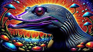 Mesozoic Era Psychedelically Recreated By AI