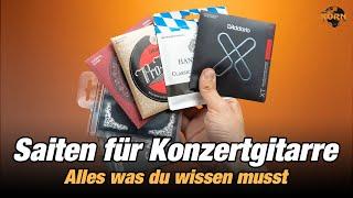 Saiten für die Konzertgitarre | Alles was du wissen musst