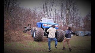 Trailer Trash RC Drove our Monster truck! And we Jumped his! Dream come true!