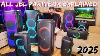 STOP Buying the Wrong JBL Partybox Speakers Until You Watch This! ALL Partybox Speakers Explained!