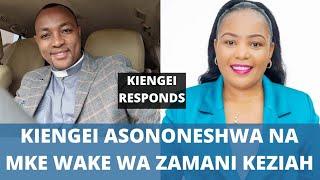 SAD! MUTHEE KIENGEI DISAPPOINTED BY EX WIFE KEZIAH WA KARIUKI, SEE HIS RESPONSE