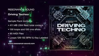 Driving Techno | Expertly crafted loops, one-shots & MIDIs for techno producers