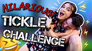 TICKLE CHALLENGE!!! *FUNNY*