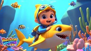 Live Learn Color Baby Shark song + More Nursery Rhymes & Kids Songs - Rainbow Rhyme Kids