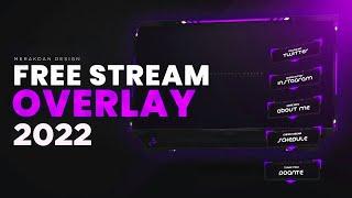 Twitch Stream Overlay Pack V2 | Free Download 2022