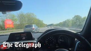 Driver films himself speeding at 123mph before fatal crash