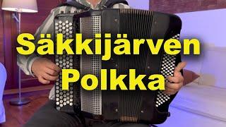 Finnish Folk Song -  Säkkijärven Polkka (Accordion)