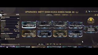 Warframe - Kuva Sobek 6 minutes Solo Netracell