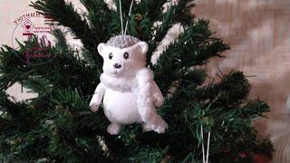 Переделка детской игрушки в елочную. Re making a children's toy into a Christmas tree toy