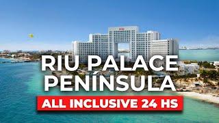 STUNNING Oceanfront Hotel | Riu Palace Peninsula Cancun