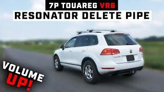 WOOKIE NOISES! - Touareg Resonator Delete X-Pipe Kit