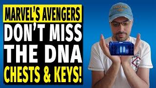 Marvel's Avengers DNA Chests & DNA Keys | Where To Find & How To Unlock DNA Strongboxes