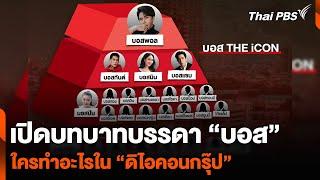 เปิดบทบาทบรรดา “บอส” ใครทำอะไรใน “ดิไอคอนกรุ๊ป” | ข่าวค่ำ | 17 ต.ค. 67