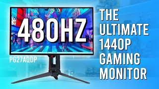 1440p 480Hz OLED Is Here! - Asus ROG Swift OLED PG27AQDP Review