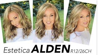 Estetica ALDEN Wig Review | R12/26CH | COMPARE & STYLE! #tazswigcloset
