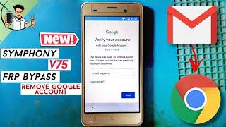 Symphony V75 FRP Bypass |Remove Google Account Without PC very easy || Service Mobile Life