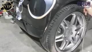 Nanotechnology on tires by GYEON! Permanent shining and self cleaning! VIP Luxury Car Care!