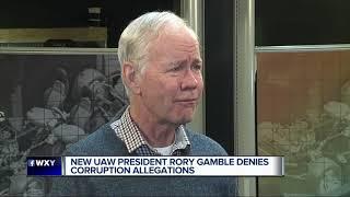 New UAW President Rory Gamble denies involvement in union corruption