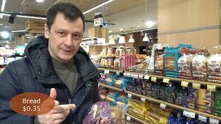 Grocery shopping in Russia 2022.