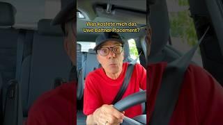 Was kostete mich Uwe Baltner? 