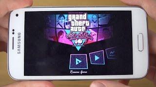 GTA Vice City Samsung Galaxy S5 Mini 4K Gaming Review