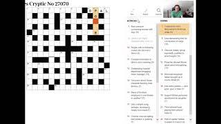 How to read a cryptic crossword clue:  Beginner video