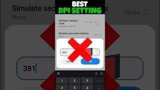 Best DPI SETTING For Free Fire | Free Fire DPI SETTING | Secret DPI SETTING For Free Fire