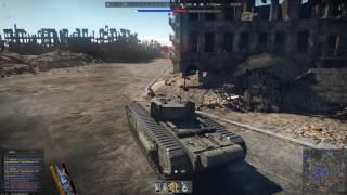 War Thunder: Churchill Mk I roadblock tactics