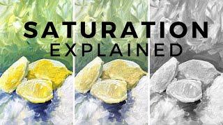 SATURATION EXPLAINED // What it is and how to paint desaturated colors