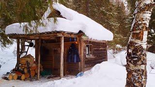 Живу Один в Лесу! Таёжные Избы. Рыбалка на Щуку и Хариуса.