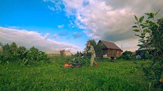 Деревня Каменка на берегу реки Чусовой ч.2 Мы снова погрузились в деревенскую жизнь!