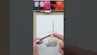 Come Paint Watercolour Cupcakes With Me!