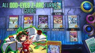 ALL ODD-EYES/Z-ARC COMBO GUIDE! Yu-Gi-Oh! Master Duel