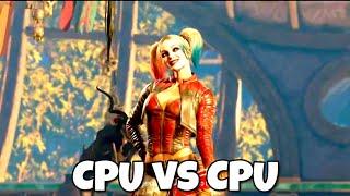 Injustice 2 CPU vs CPU Fight - AI Battle Simulator Mode Gameplay