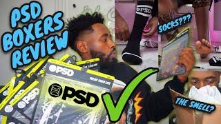 PSD UNDERWEAR & SOCK...Unboxing, Review & Try ON