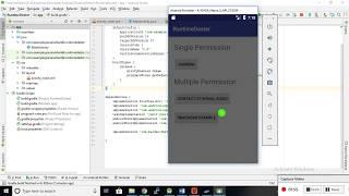 android runtime permissions dexter example