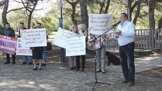 "Пчёлы против мёда". В "ореховой роще" прошел митинг