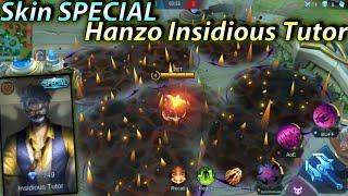 New Skin Special Hanzo Insidious Tutor Gameplay With No Cooldown - Mobile Legends