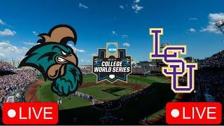 LSU vs Coastal Carolina LIVE | Men’s College World Series Finals Game1 LIVE 06/21/2025