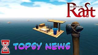 Topsy news | Можно играть с Торговцем | Survival on raft: Mobile