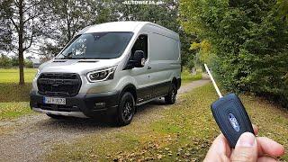 Ford Transit Trail Van 350 2.0 EcoBlue 170 AWD L2H2 TEST Raptor Bus!