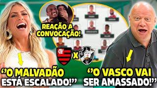  RENATA REAGE AO CLÁSSICO DOS MILHÕES! ''O MALVADÃO TÁ ESCALADO E VAI AMASSAR O VASCO!''