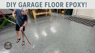 DIY Garage Floor Epoxy Coating