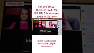 Can you BUILD BUSINESS CREDIT for MULTIPLE businesses at the SAME TIME? *IG Reel* *Mastermind Clip*