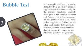 5 Ways To Check Yellow Sapphire Pukhraj