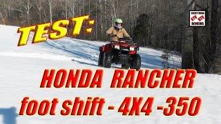 HONDA RANCHER 350 Trail Review 2000, 2001, 2002, 2003